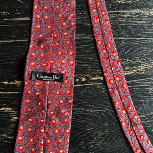 Vintage Christian Dior 100% Silk Tie